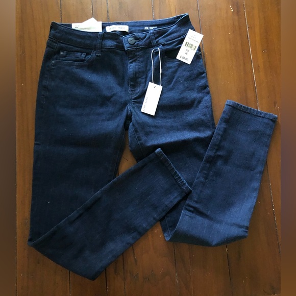 NWT Warp + Weft JFK Skinny Jeans Rinse Wash Denim Sz 26 x 29 New - Picture 8 of 8